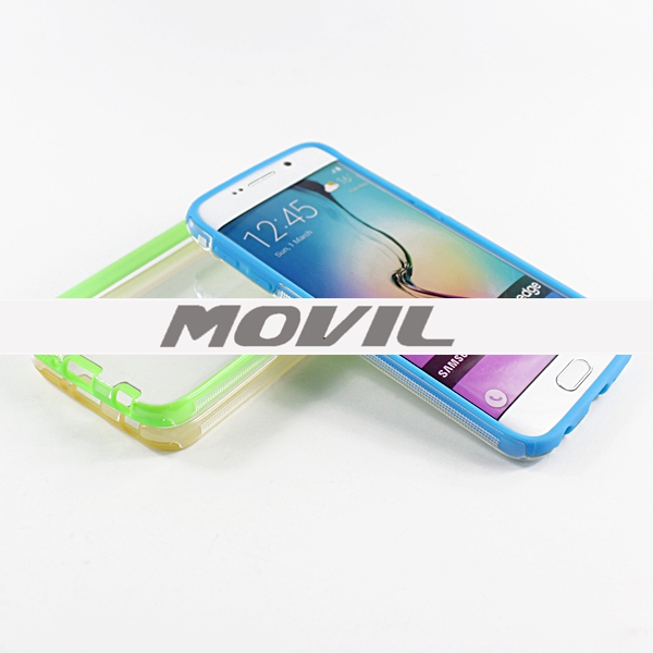 NP-2314 Ultra delgado 2 en 1 funda para Samsung Galaxy S6 edge-12